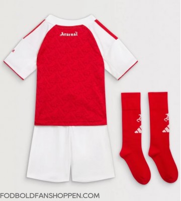 Arsenal Hjemmebanetrøje Børn 2025-26 Kortærmet (+ Korte bukser)